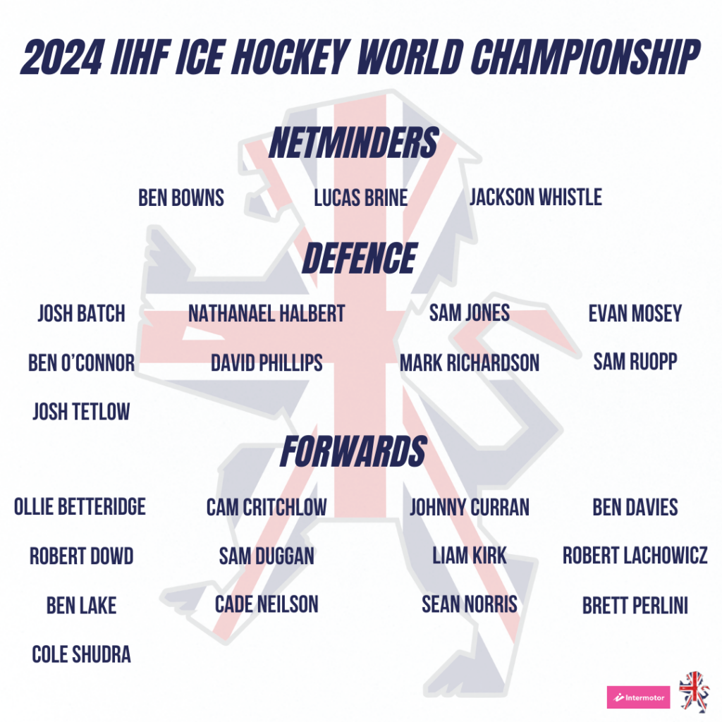 GB CONFIRM TEAM FOR WORLD CHAMPIONSHIP